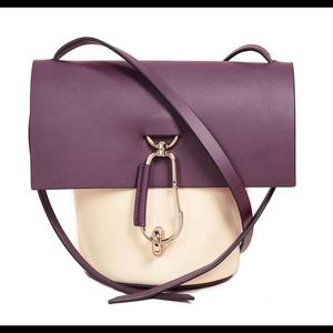 Zac Posen Belay Crossbody Smoked Merlot, Vineyard, Ivory